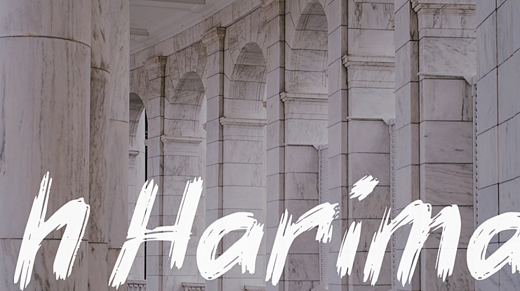 h Harima Font