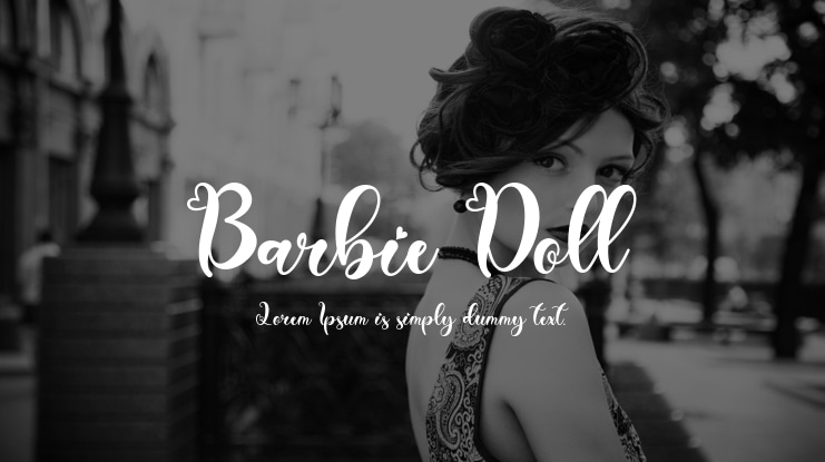 Barbie Doll Font