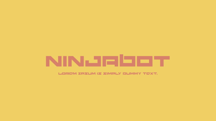 Ninjabot Font Family