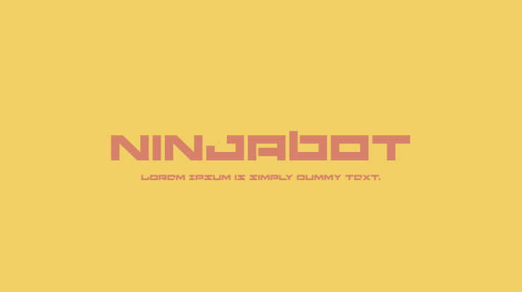 Ninjabot Font Family