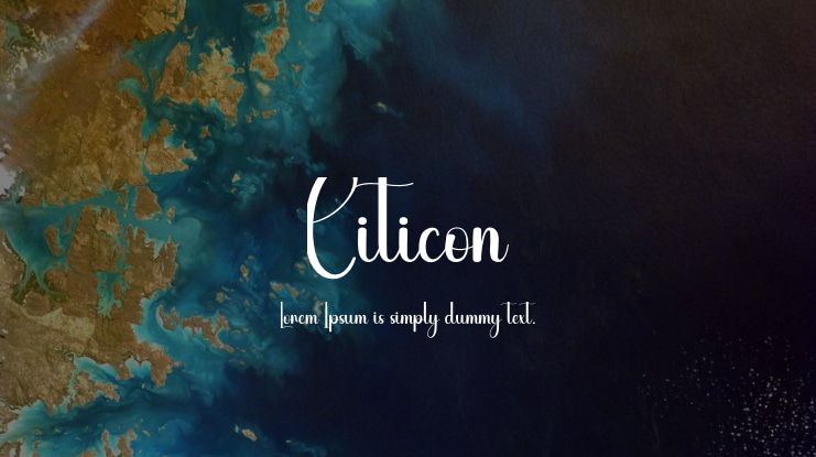 Citicon Font