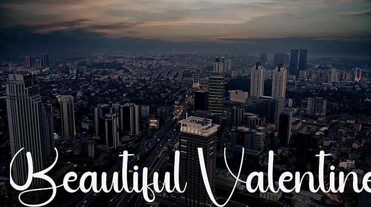 Beautiful Valentine Font