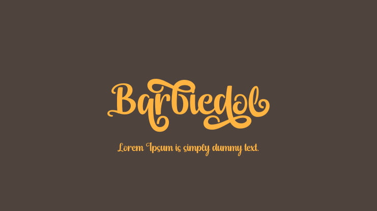 Barbiedol Font