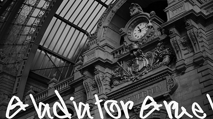 Gladiator Gruel Font