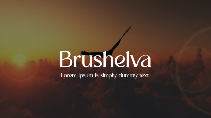 Brushelva Font