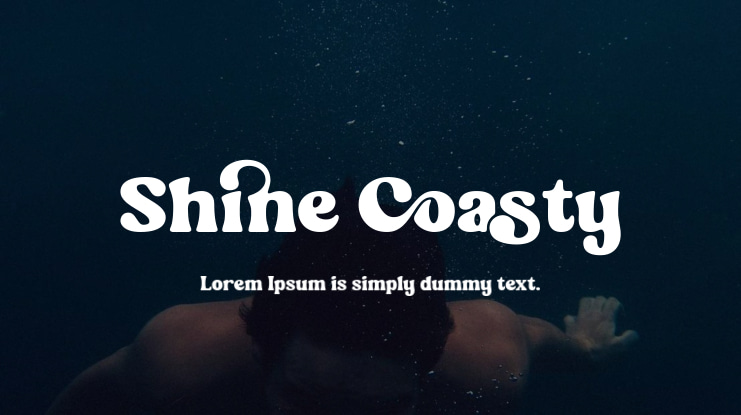 Shine Coasty Font