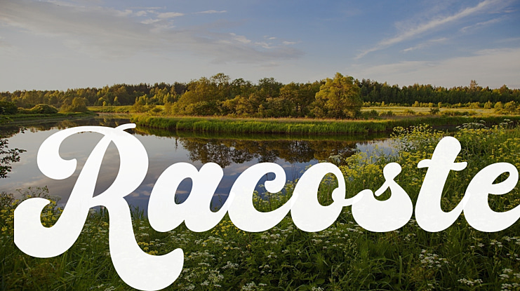 Racoste Font