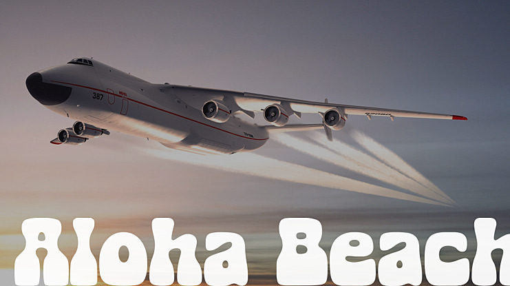 Aloha Beach Font