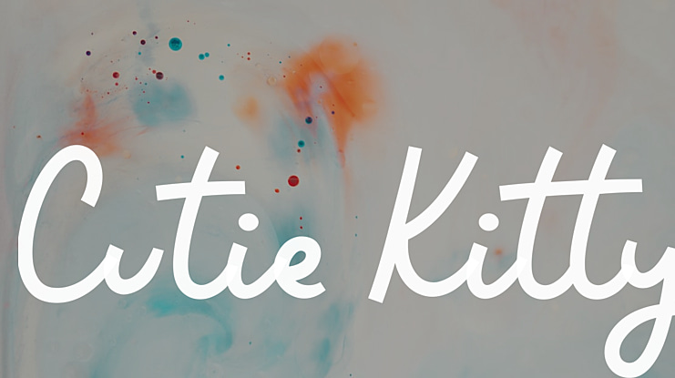 Cutie Kitty Font