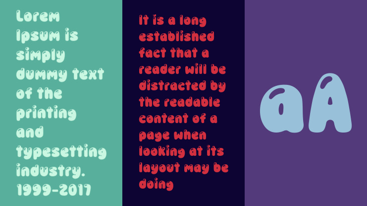 Shine Bubble Deco Font