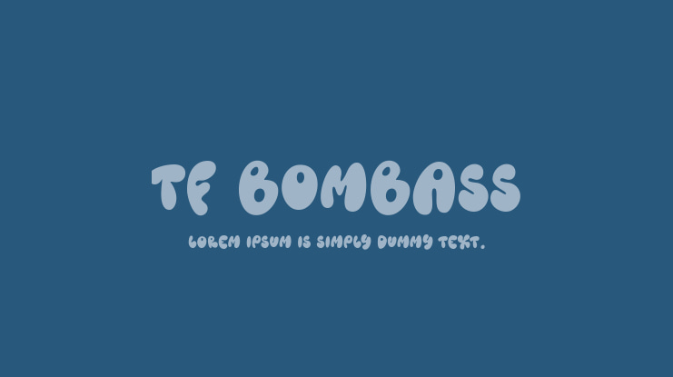 TF Bombass Font
