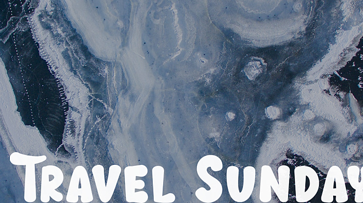 Travel Sunday Font