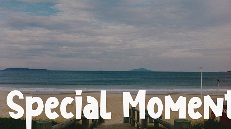 Special Moment Font
