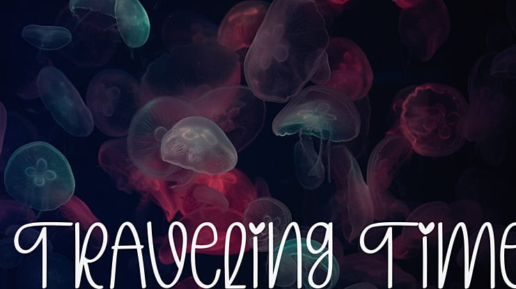 Traveling Time Font
