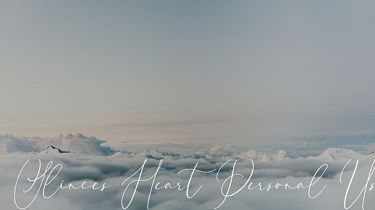 Slinces Heart Personal Use Font