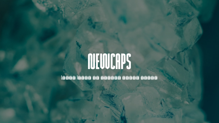 NEWCAPS Font