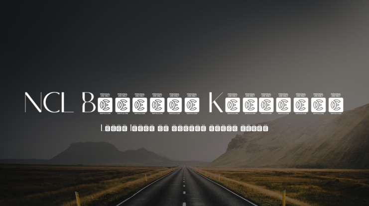 NCL Bhagnes Kirefoda Font