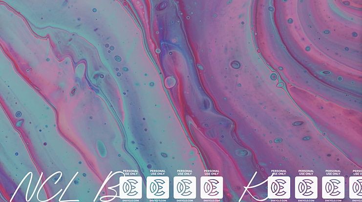 NCL Bique Kisty Font