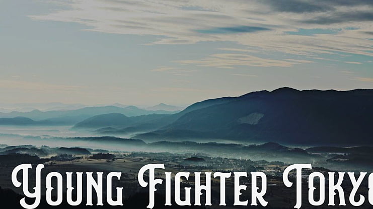 Young Fighter Tokyo Font