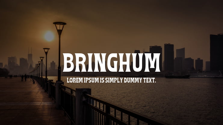 Bringhum Font