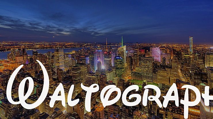 Waltograph Font Family