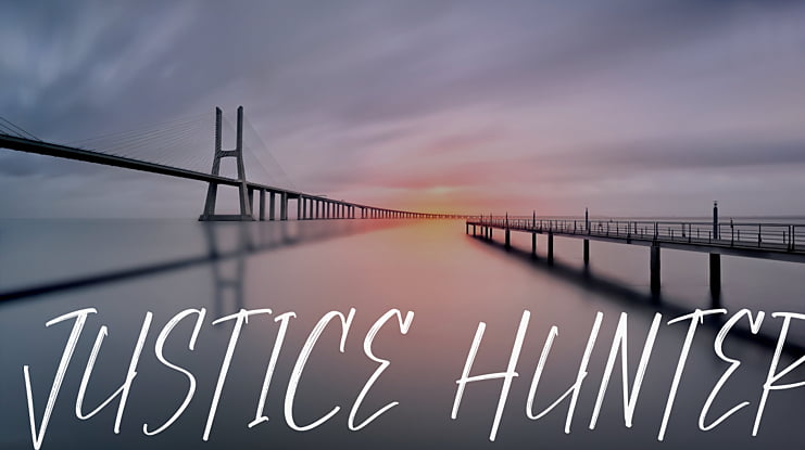 Justice Hunter Font Family