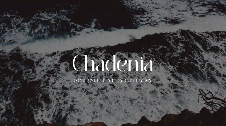 Chadenia Font