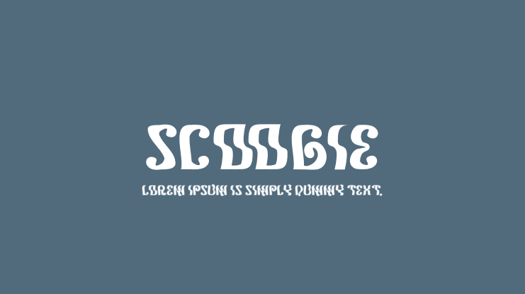 Scoogie Font