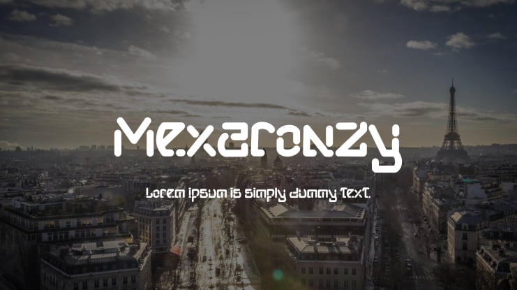 Mexaronzy Font