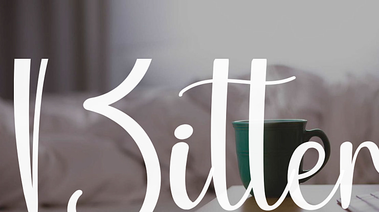 Bitter Font