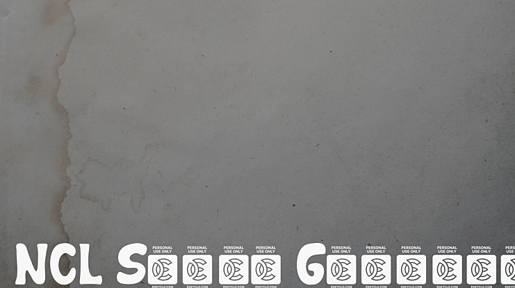 NCL Samoa Gardens Font