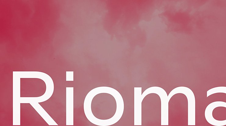 Rioma Font Family