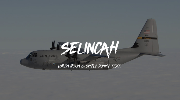 SELINCAH Font