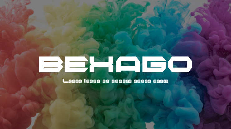 BEXAGO Font