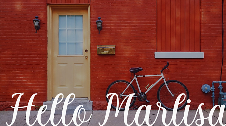 Hello Marlisa Font