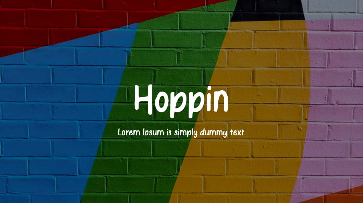 Hoppin Font