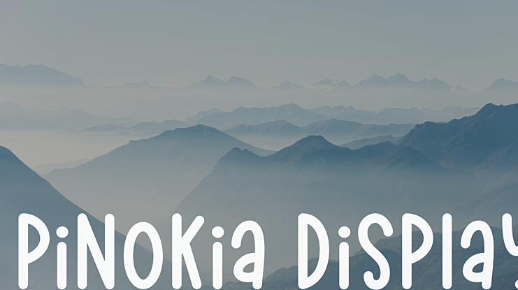 Pinokia Display Font Family