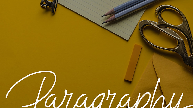 Paragraphy Font