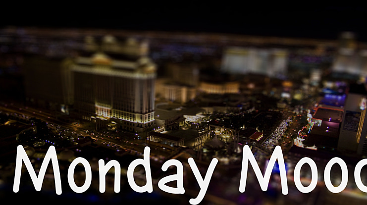 Monday Mood Font
