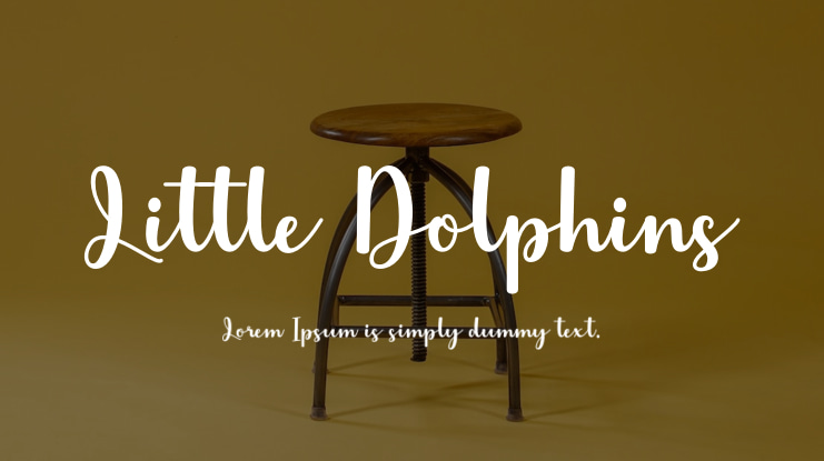 Little Dolphins Font