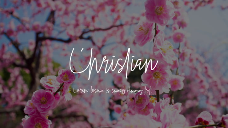 Christian Font