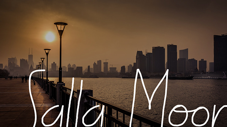 Salla Moon Font