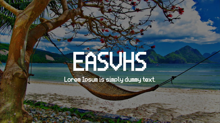 EASVHS Font