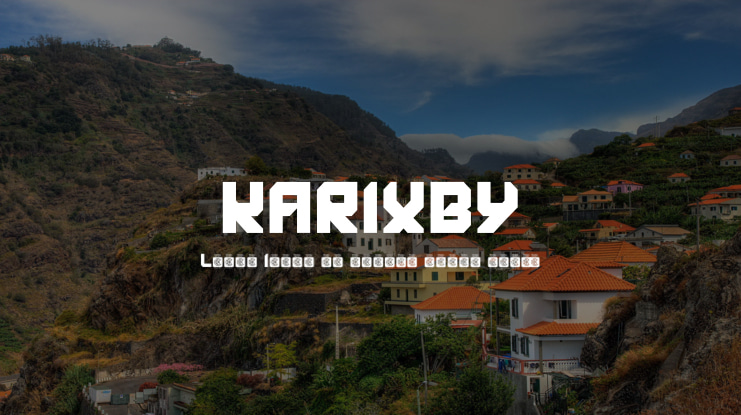 KARIXBY Font