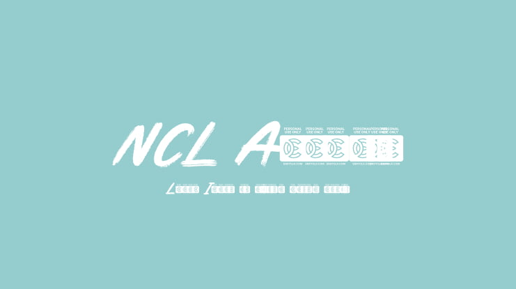 NCL Astonic Font