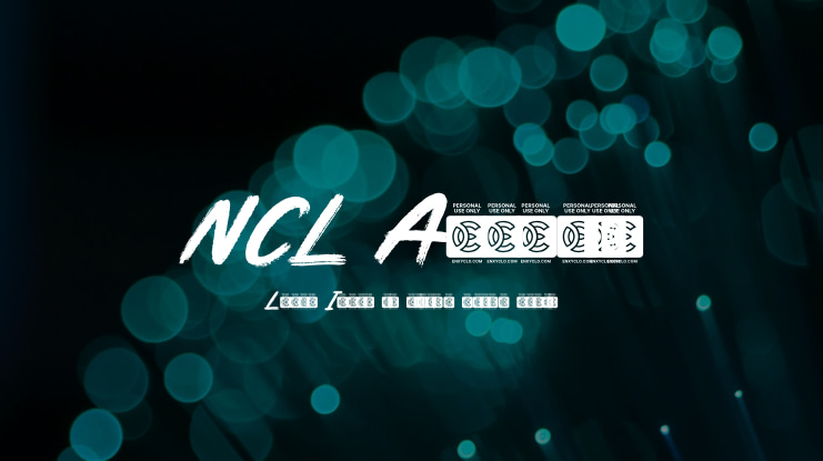 NCL Astonic Font