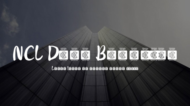 NCL Dear Bellotea Font