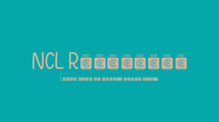 NCL Ricadelho Font