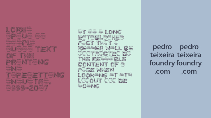 InflatePTx Font Family