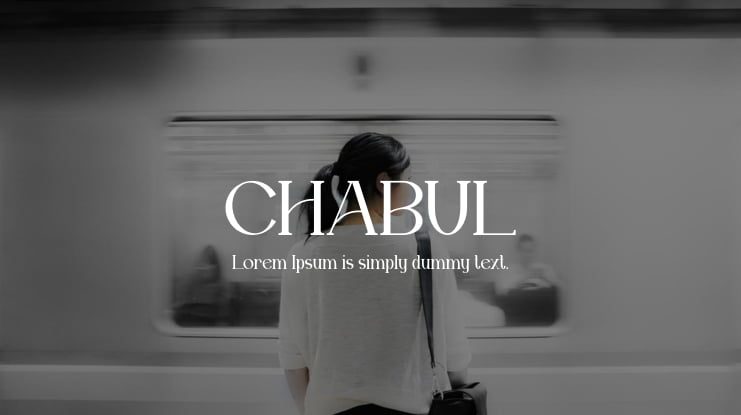 CHABUL Font